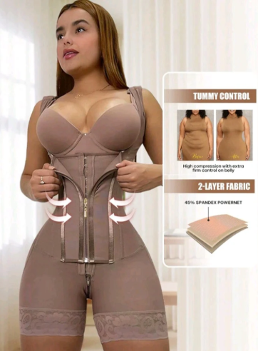 Sculpt Ease Zippered Control Bodysuit